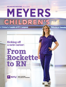 NYU Meyers Magazine Spring 2024 Cover